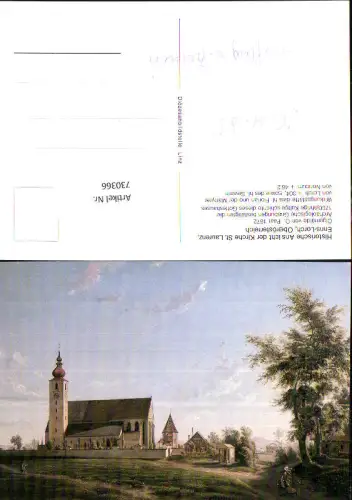 730366 Enns-Lorch Kirche St. Laurenz Gemeinde Enns Bez. Linz-Land