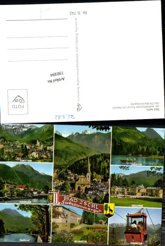 730394 Bad Ischl Katrin-Bahn Seilbahn Salzkammergut Bez. Gmunden
