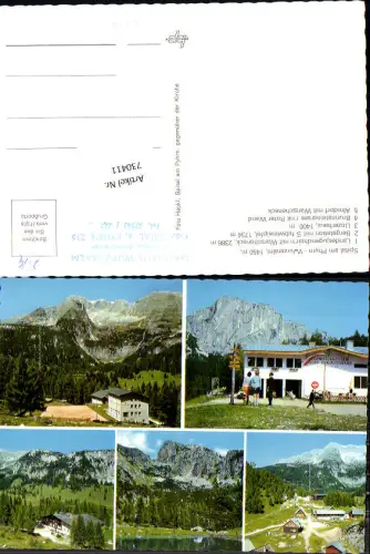 730411 Spital am Pyhrn Wurzeralm Berglandschaft LK Kirchdorf an der Krems