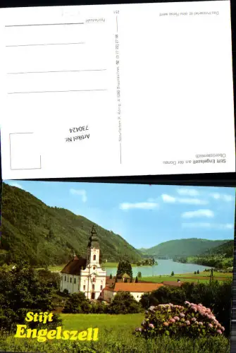 730424 Engelszell Stift Donau Engelhartszell Bez. Schärding