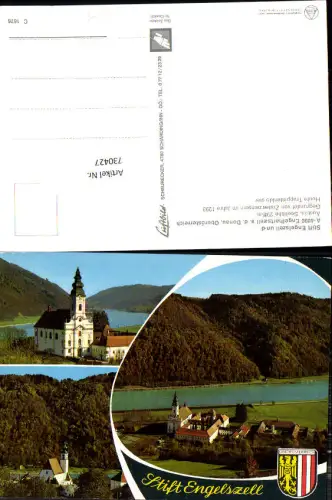 730427 Engelhartszell Engelszell Luftbild Stift Bez. Schärding