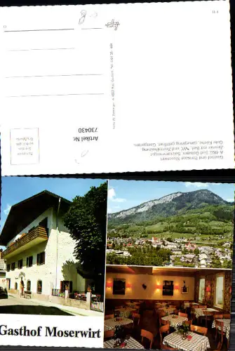 730430 Bad Goisern Gasthof Moserwirt Gemeinde Bad Goisern Bez. Gmunden