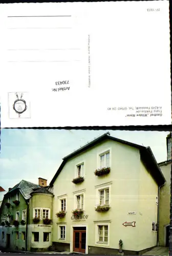 730433 Freistadt Gasthof Wilder Mann Freistadt