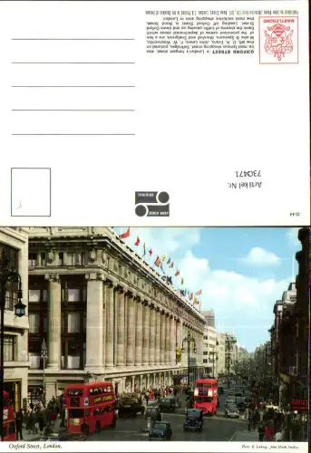 730471 London Oxford Street Doppeldeckerbus Bus Great Britain