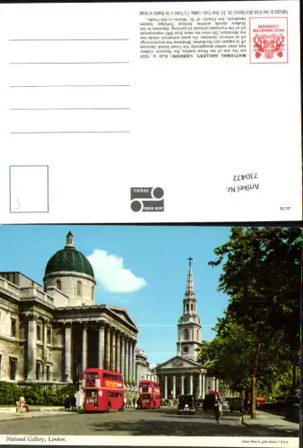 730472 London National Gallery Doppeldeckerbus Bus Great Britain