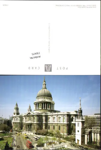 730475 London St Paul Cathedral View from the South East Great Britain
