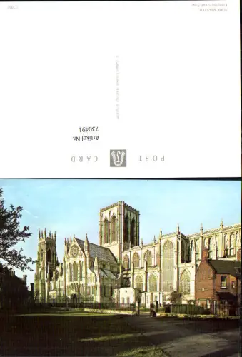 730491 York Minster from the South East Great Britain