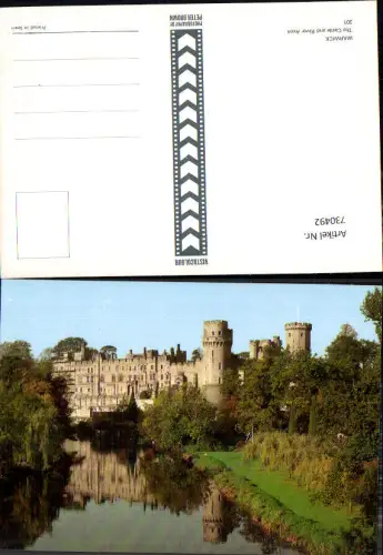 730492 Warwick The Castle and River Avon Great Britain