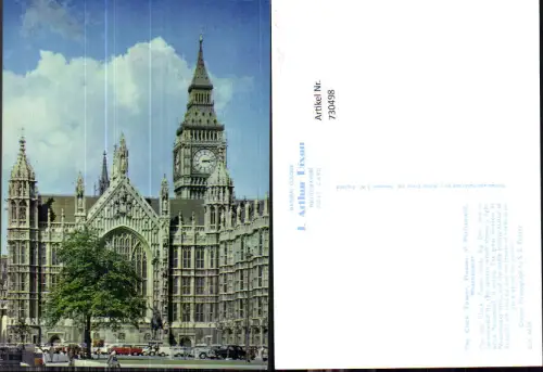 730498 London The Clock Tower Houses of Parliament Westminster Big Ben Great Britain