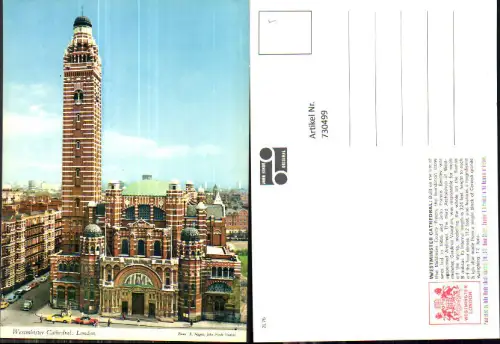 730499 London Westminster Cathedral Great Britain