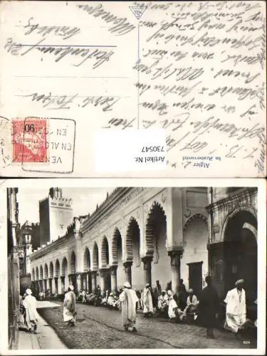 730547 Foto AK Alger Algier Araberviertel Volkstypen Algerien Algeria