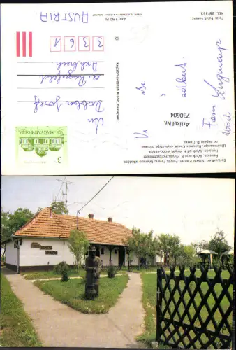 730604 Soltvadkert Szakal Panzio Polyak Ferenc Pension F. Polyak Holzschneider Hungary