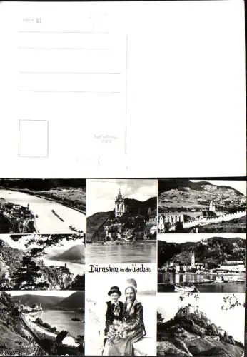 730747 Dürnstein in der Wachau Trachten Tracht Spitz Aggstein Schönbühel