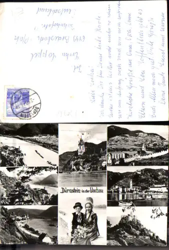 730749 Dürnstein in der Wachau Trachten Tracht Spitz Aggstein Schönbühel