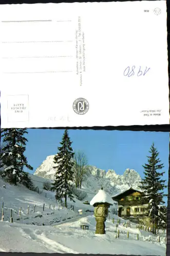 730770 Wilde Kaiser Kitzbühel Marterl Kreuzstock b. St. Johann in Tirol