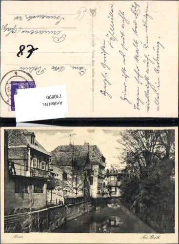 730890 Stade Am Fleeth Fachwerkhäuser