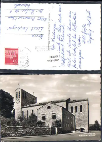 730893 Foto AK Treuchtlingen Katholische Kirche