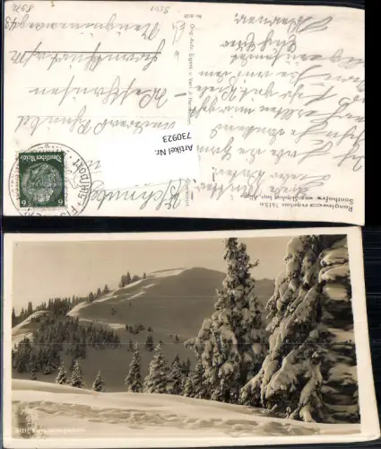 730923 Foto AK Rangiswangerhorn Sonthofen Allgäu im Winter