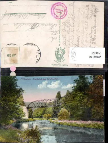 730966 Neissetal Eisenbahnbrücke b. Rosenthal Brücke