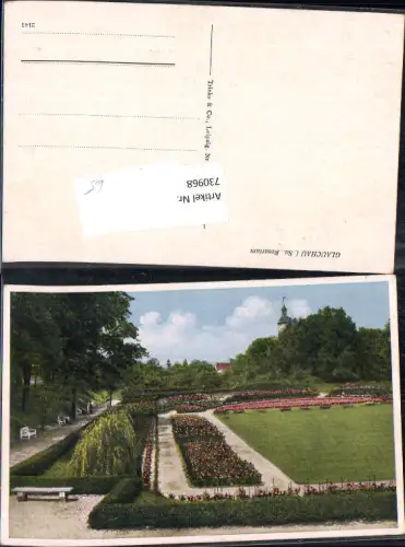 730968 Glauchau i. Sachsen Rosarium Garten Blumen