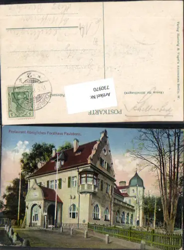 730970 Berlin Dahlem Restaurant Königliches Forsthaus Paulsborn am Grunewaldsee