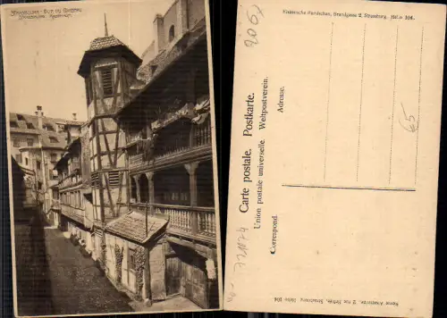 731074 Strassburg Strasbourg Elsass Rabenhof