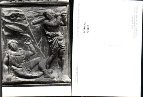 731141 Foto AK Bologna Basilica Di S. Petronio Uccisione di Abele Italy
