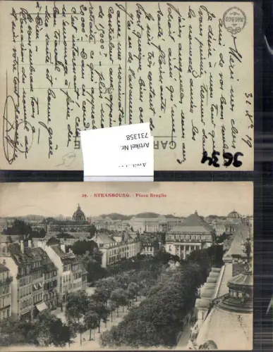 731358 Strassburg Strasbourg Elsass Place Broglie