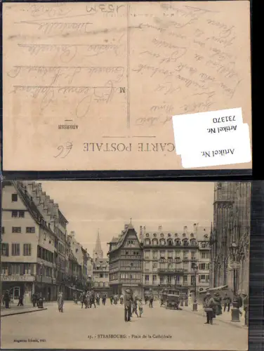 731370 Strassburg Strasbourg Elsass Place de la Cathedrale