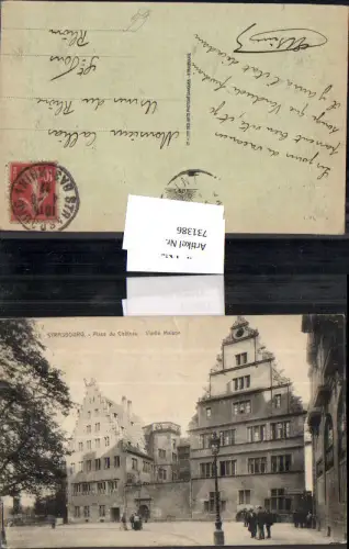 731386 Strassburg Strasbourg Elsass Place du Chateau Vieille Maison