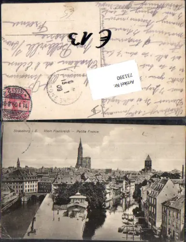 731390 Strassburg Strasbourg Elsass Klein Frankreich Petite France