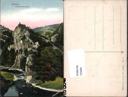 731694 Thale Bodetal Heuscheunenrücken