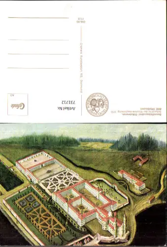 731712 Schaubild der Klosterneuplanung Ottobeuren Benediktinerabtei
