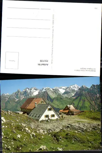 731728 Mindelheimer Hütte mit Allgäuer Bergen b. Oberstdorf