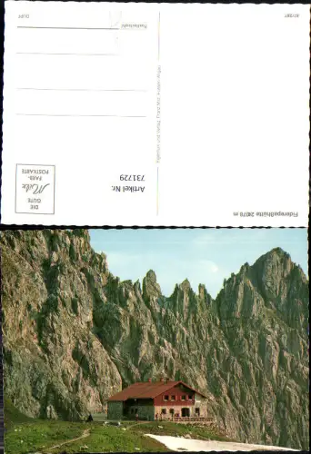 731729 Fiderepaßhütte Oberstdorf Fiderepasshütte im Allgäu Bayern