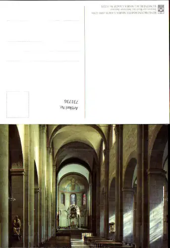 731736 Glees Maria Laach Benediktinerabtei Inneres Basilika Interieur