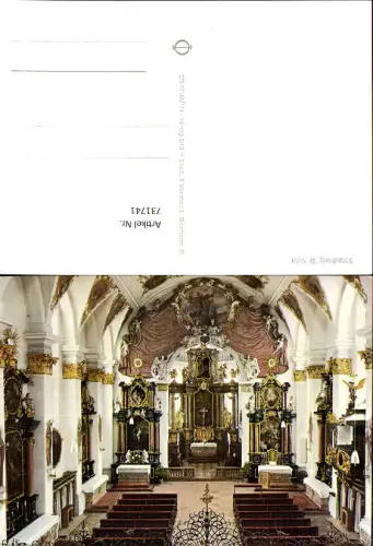 731741 Straubing St Veit Kirche Inneres