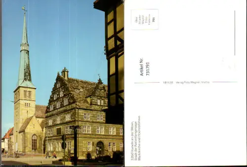731791 Hameln a. d. Weser Marktkirche Hochzeitshaus