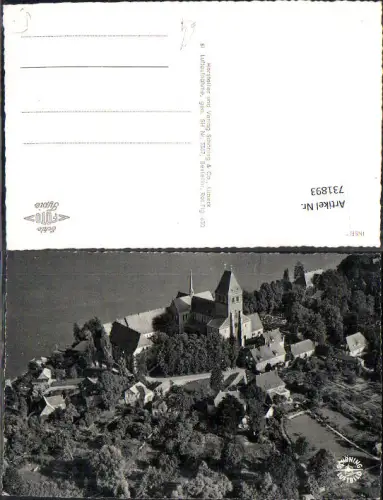 731893 Foto AK Luftbild Inselstadt Ratzeburg