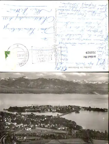 731919 Foto AK Lindau im Bodensee Panorama
