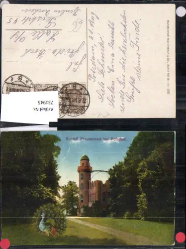 731945 Schloss Pfaueninsel bei Potsdam