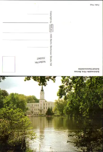731947 Schönwalde Kreis Bernau Schloss Dammsmühle