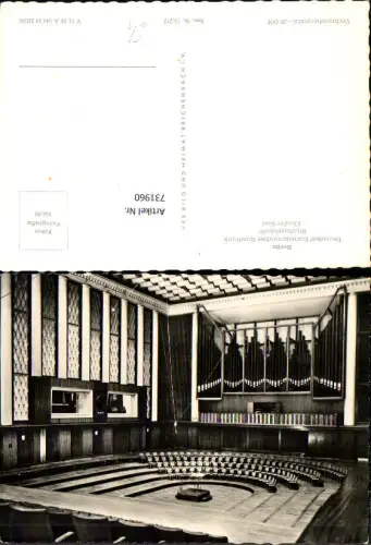 731960 Foto AK Berlin Deutscher Demokratischer Rundfunk Studiogebäude Großer Saal