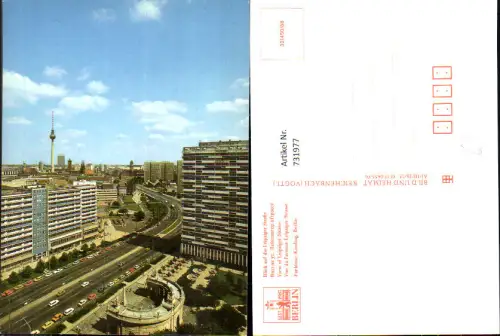 731977 Berlin Blick auf die Leißpziger Straße