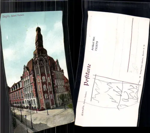 731979 Berlin Steglitz Kaiserliches Postamt Post