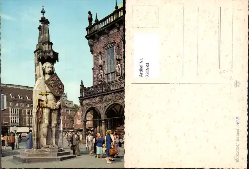 731983 Bremen Roland Statue