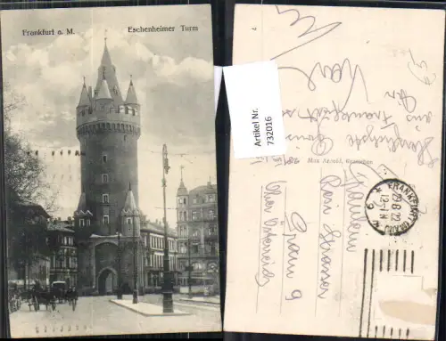 732016 Frankfurt a. Main Eschenheimer Turm