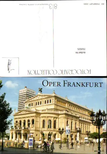 732025 Fotografic Collection Frankfurt a. Main Oper
