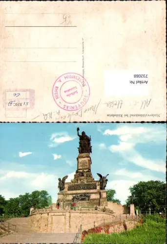732088 Rüdesheim a. Rhein Nationaldenkmal