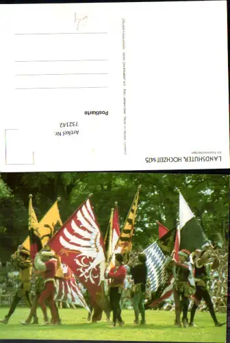 732142 Landshut Die Fahrenschwinger Bez. Landshut Landshuter Hochzeit 1475 Brauchtum